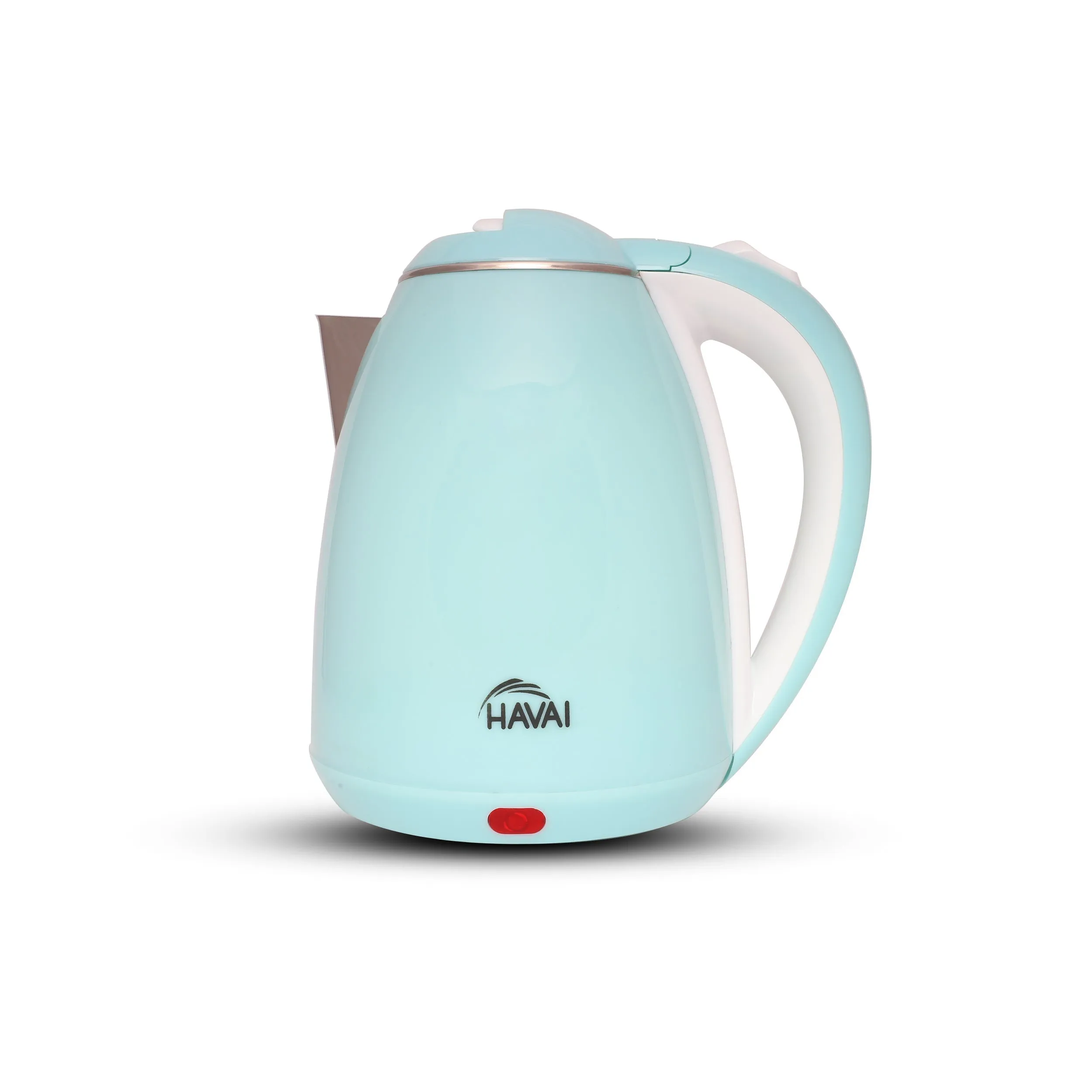 HAVAI Large Premium Electric Kettle 1.8L |Stainless Steel Inner Body | Auto Power Cut | Boil Dry Protection & Cool Touch Double Wall | Portable | 1500 Watts |1 Year Warranty - STAINLESS STEEL