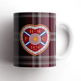 Hearts Tartan Mug