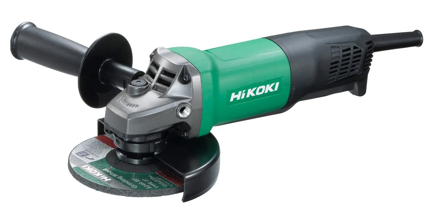 Hikoki 125mm (5") 900W Disc Angle Grinder (Grinding Machine) with Paddle Switch | Model : G13SQ2