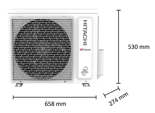 Hitachi 1 Ton 5 Star ice Clean Xpandable Plus Inverter Split AC (100% Copper, Dust Filter, 2023 Model, Yoshi 5400FXL, R32-RAS.G512PCAISF, Dual Platinum)