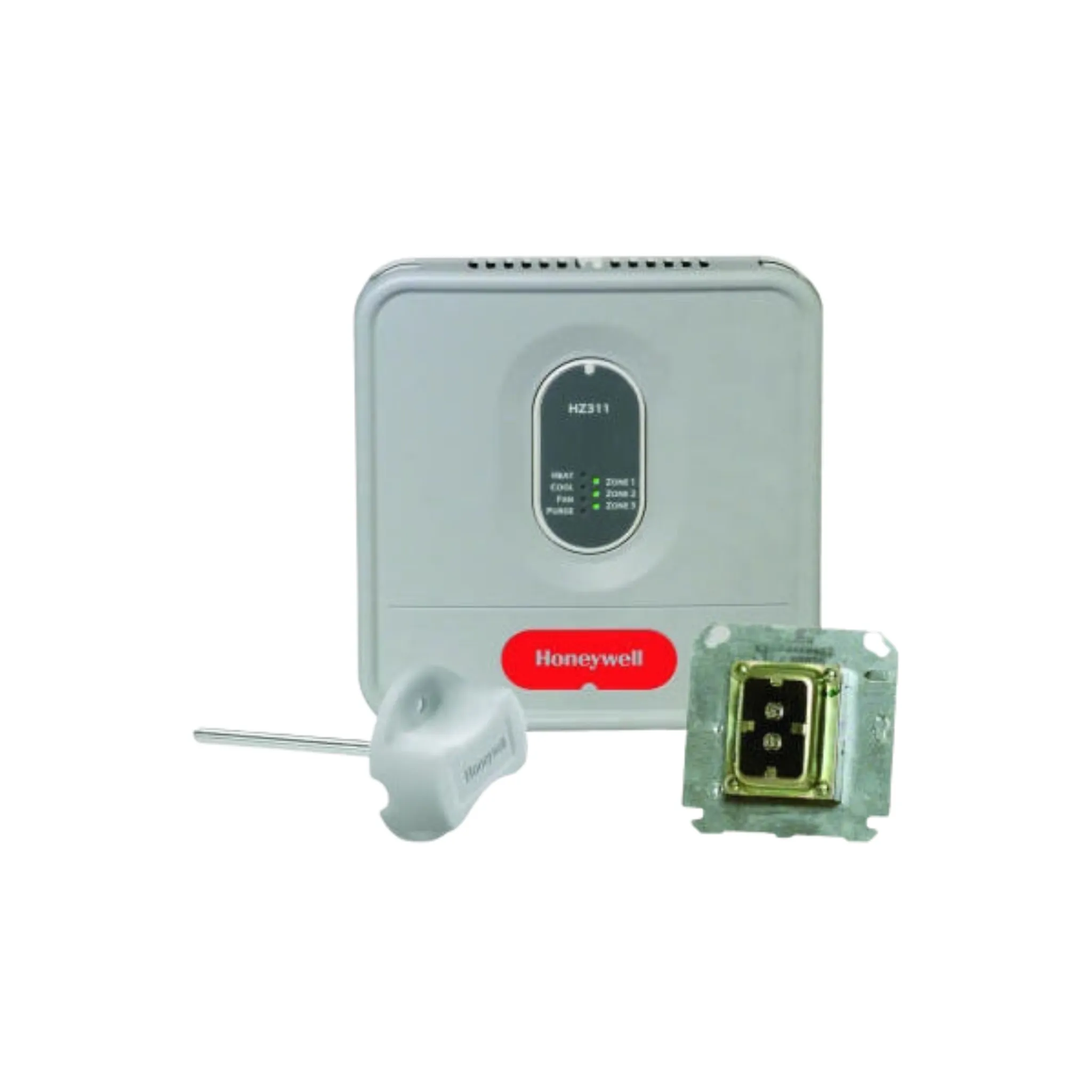 Honeywell HZ311K Single Stage 1H-1C Truezone System Kit, Controls, Sensor, Transformer, 3 Zone