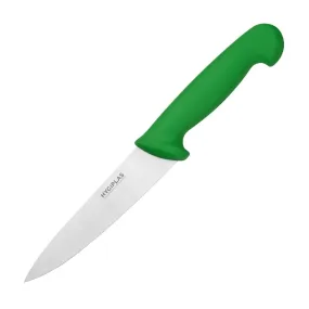 Hygiplas Chef Knife Green 15.5cm - C864