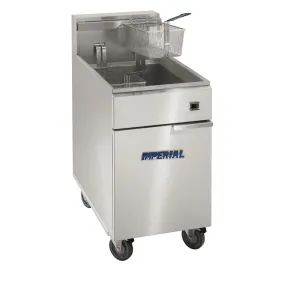 Imperial Single Tank Twin Basket Freestanding LPG Fryer IFS-75-OP