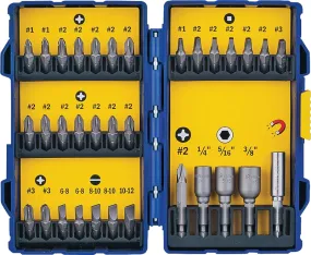 Irwin 3057017 Screwdriver Bit Set, 33-Piece :SET: QUANTITY: 1