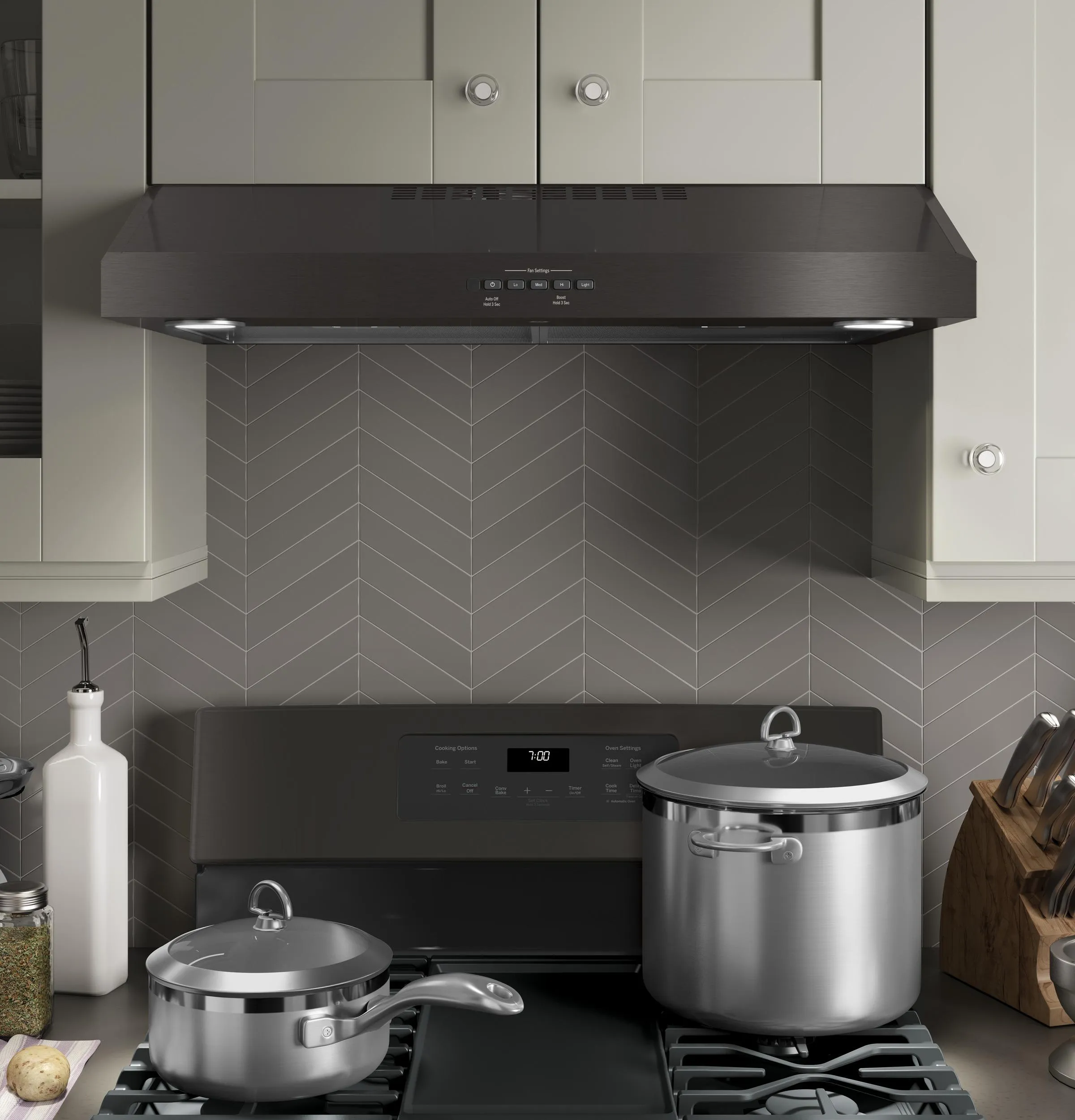 JVX5300BJTS GE® 30" Under The Cabinet Hood