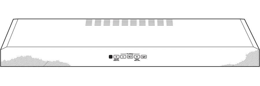 JVX5300BJTS GE® 30" Under The Cabinet Hood