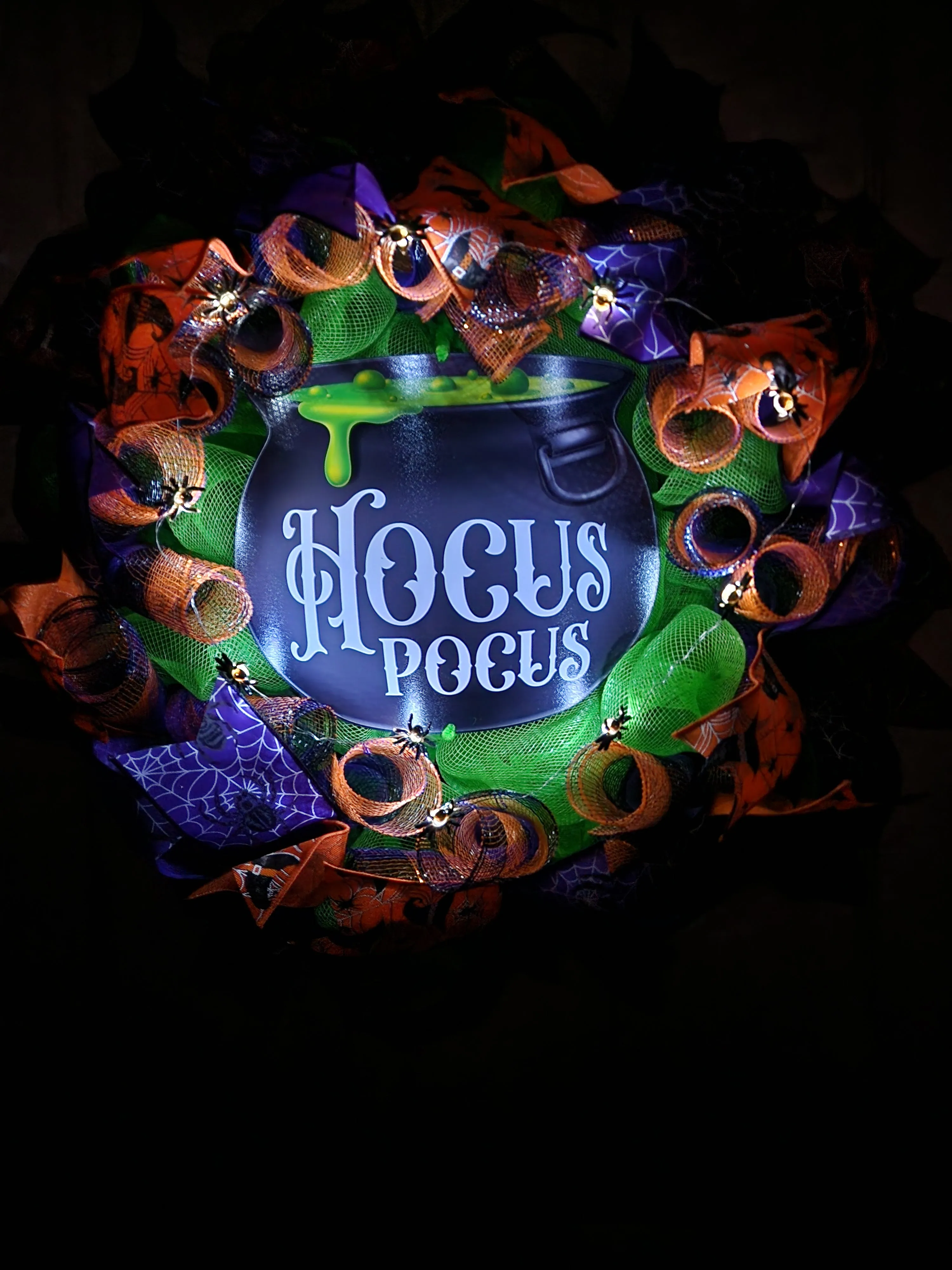 Kettle Hocus Pocus Wreath