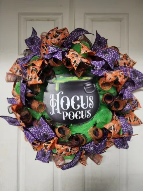 Kettle Hocus Pocus Wreath