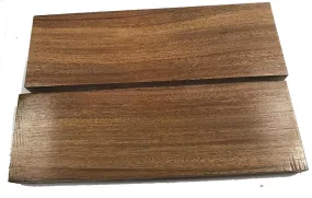 Knife Scales - Wood - Mopane - pair