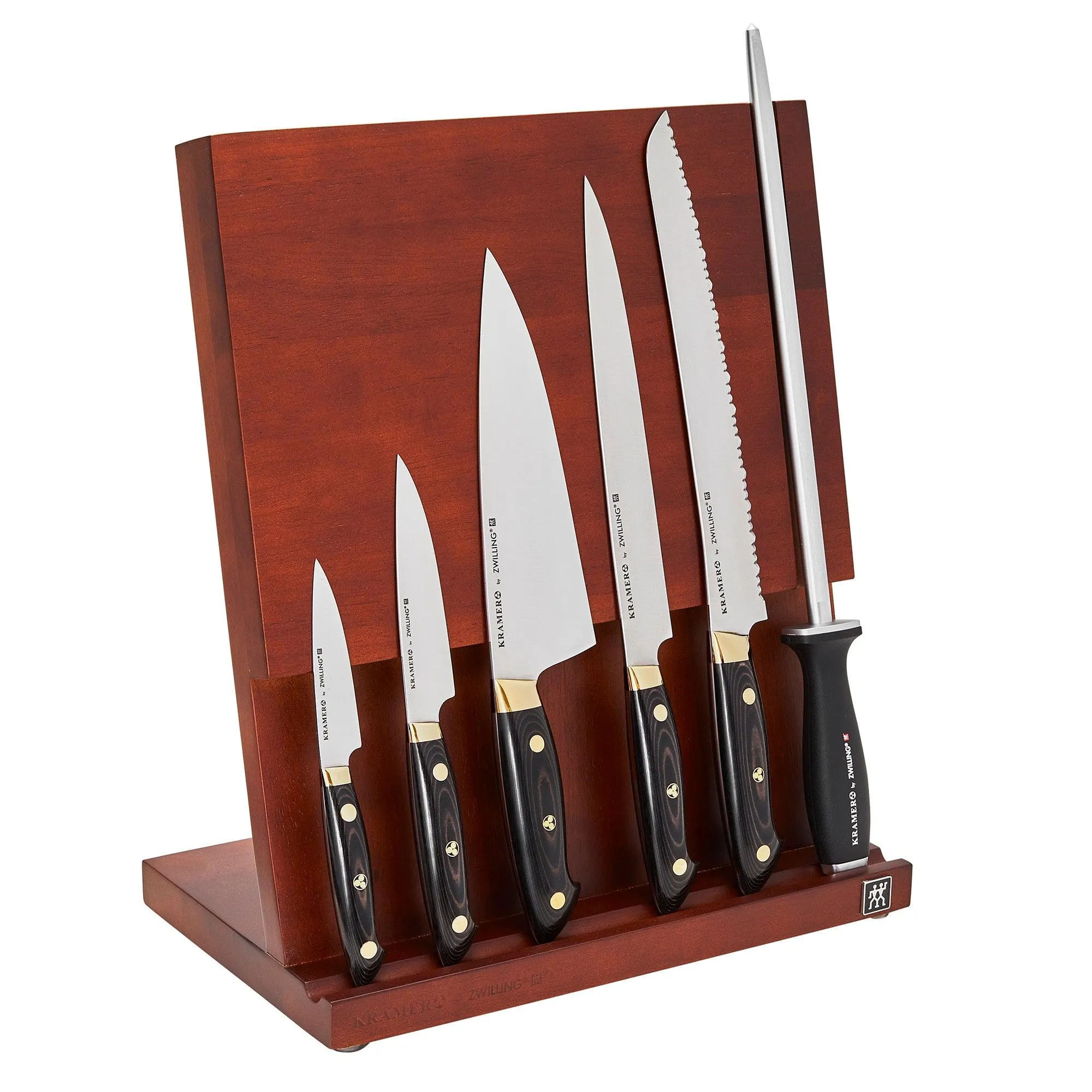 KRAMER by ZWILLING 2.0 Carbon Steel 7-piece Knife Block Set