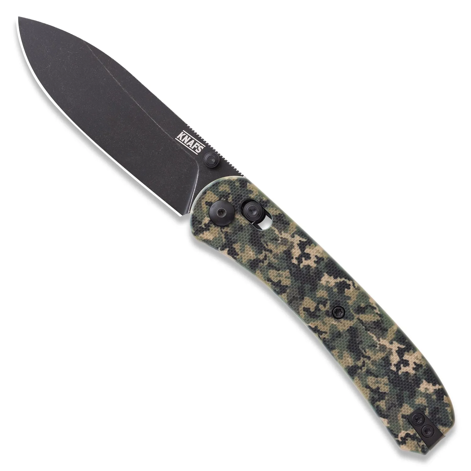 Lander 2 Pocket Knife - Digital Camo - Sublimated G10 Pre-Built