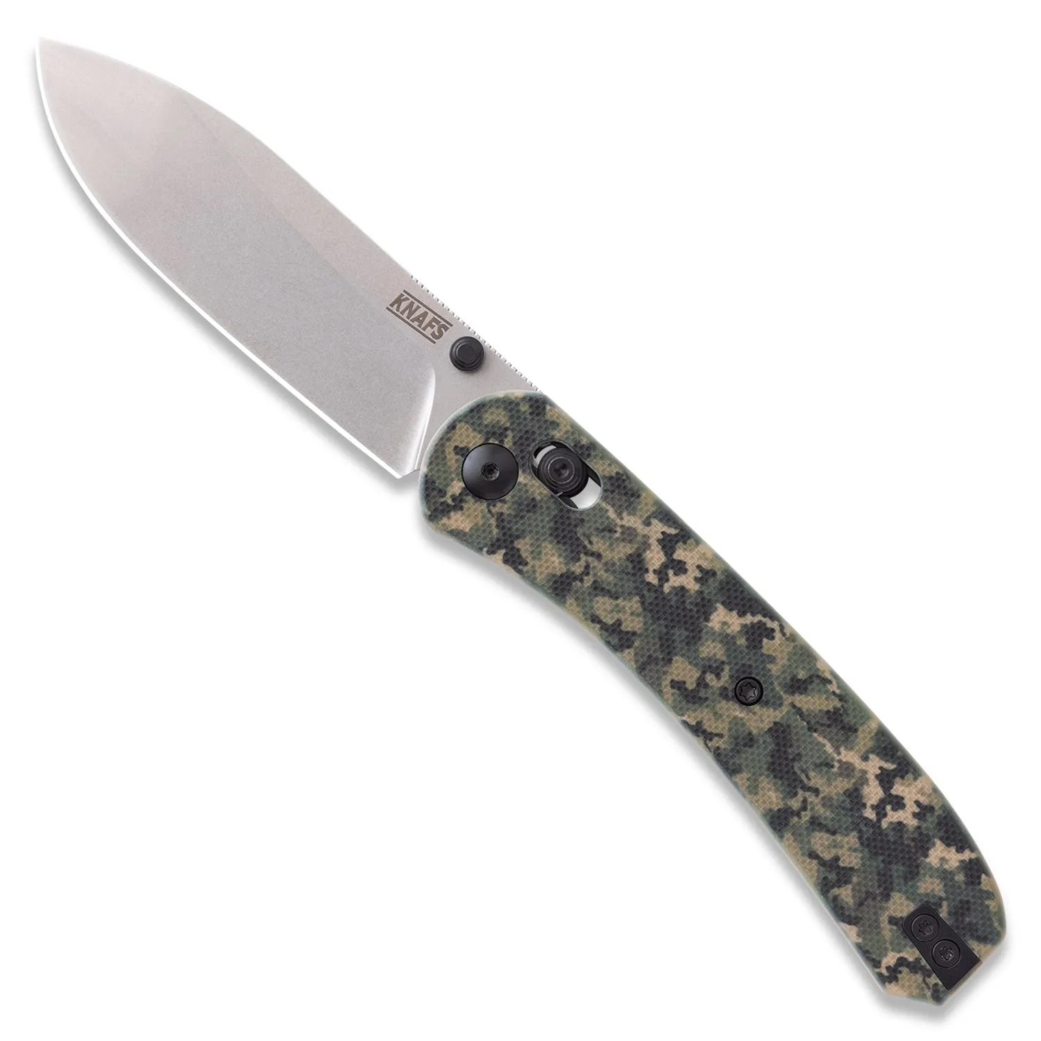 Lander 2 Pocket Knife - Digital Camo - Sublimated G10 Pre-Built