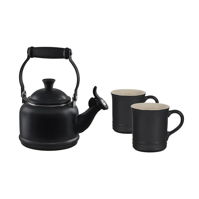 Le Creuset Demi Kettle and Mugs Set