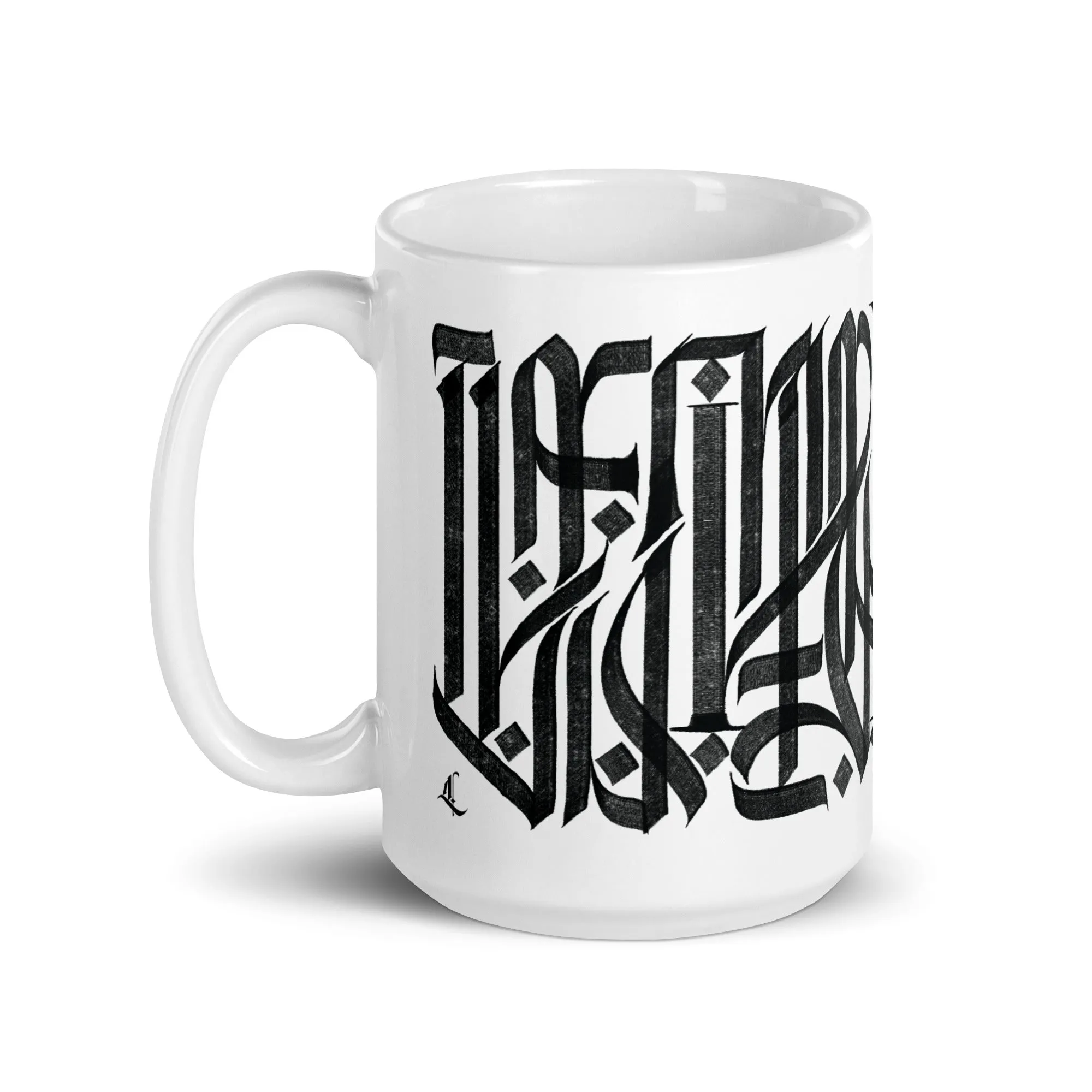 Letterhythm® Inscription Mug (White)