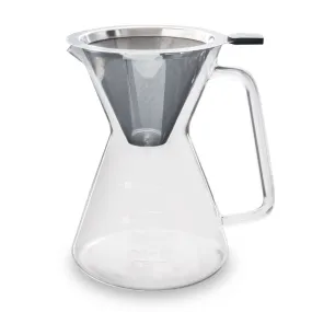 London Sip Glass Carafe Brewing System 4 cup