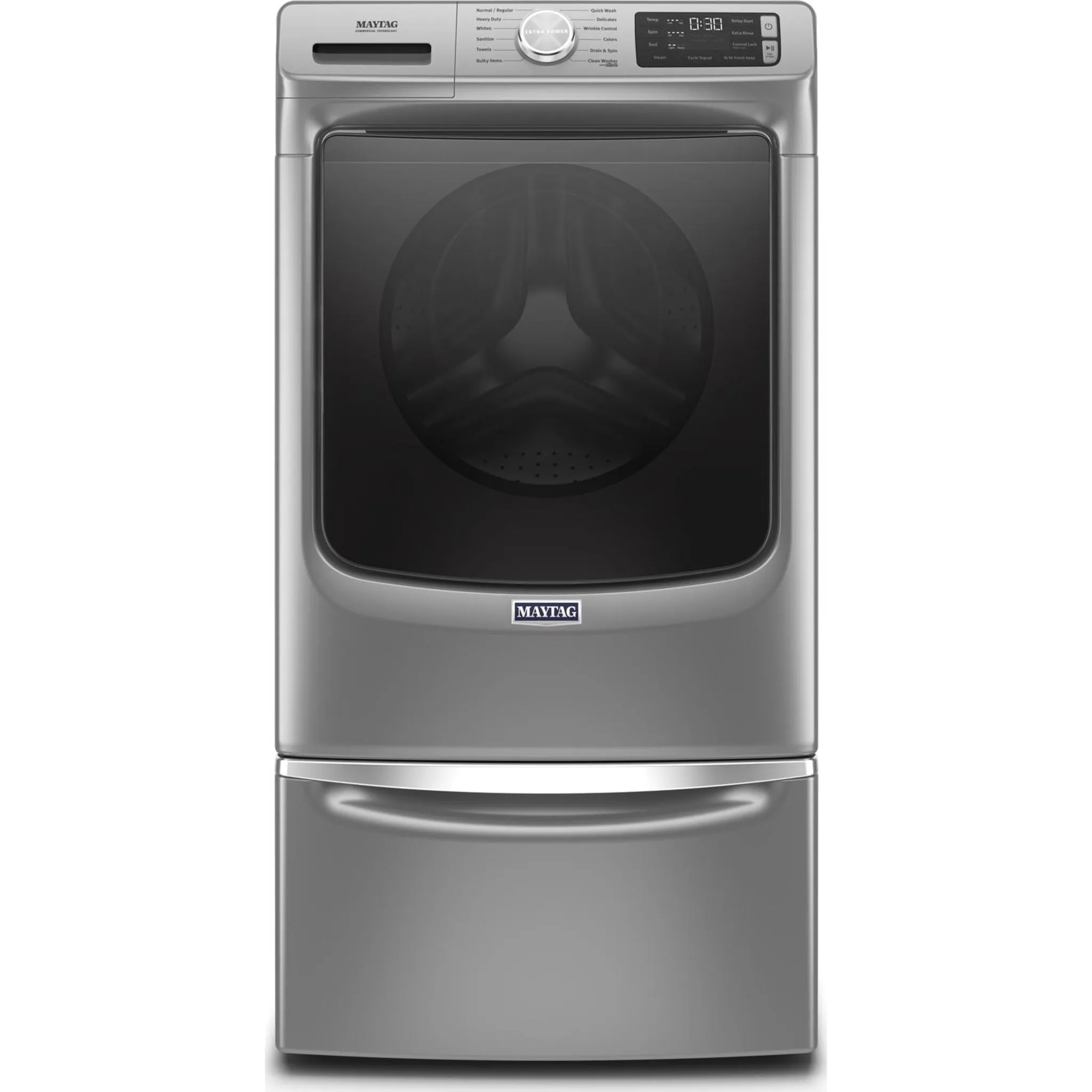 Maytag Front Load Washer with Extra Power and 16-Hr Fresh Hold® option - 5.5 cu. ft. (MHW6630HC)