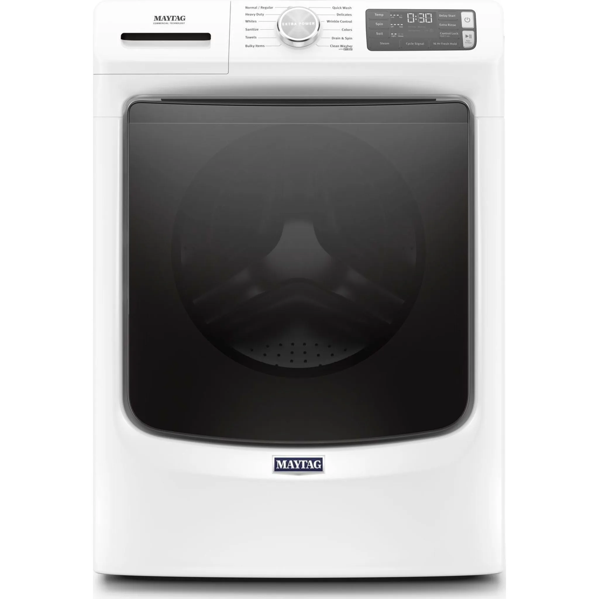 Maytag Front Load Washer with Extra Power and 16-Hr Fresh Hold® option - 5.5 cu. ft. (MHW6630HW)