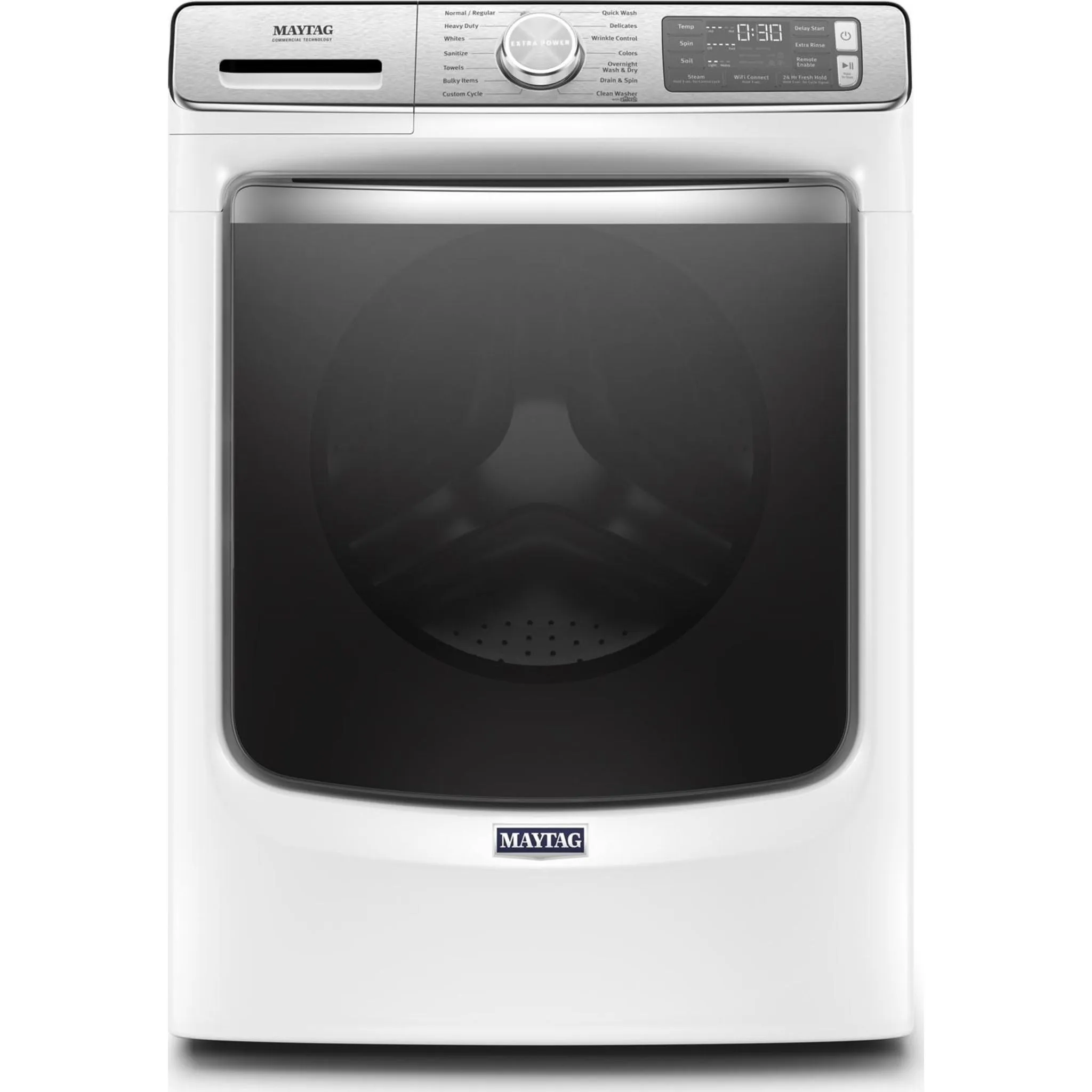 Maytag Smart Front Load Washer with Extra Power and 24-Hr Fresh Hold® option - 5.8 cu. ft. (MHW8630HW)