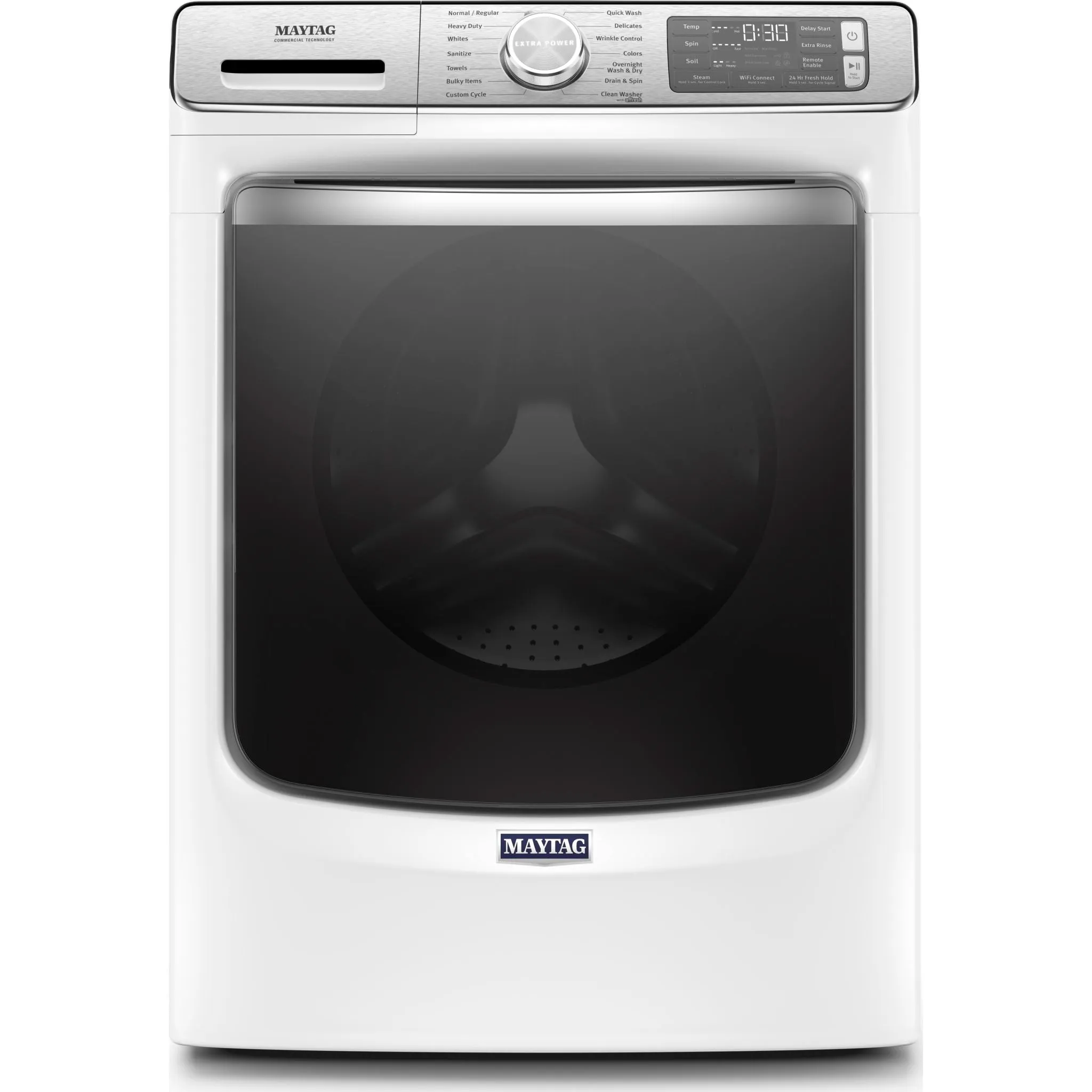 Maytag Smart Front Load Washer with Extra Power and 24-Hr Fresh Hold® option - 5.8 cu. ft. (MHW8630HW)