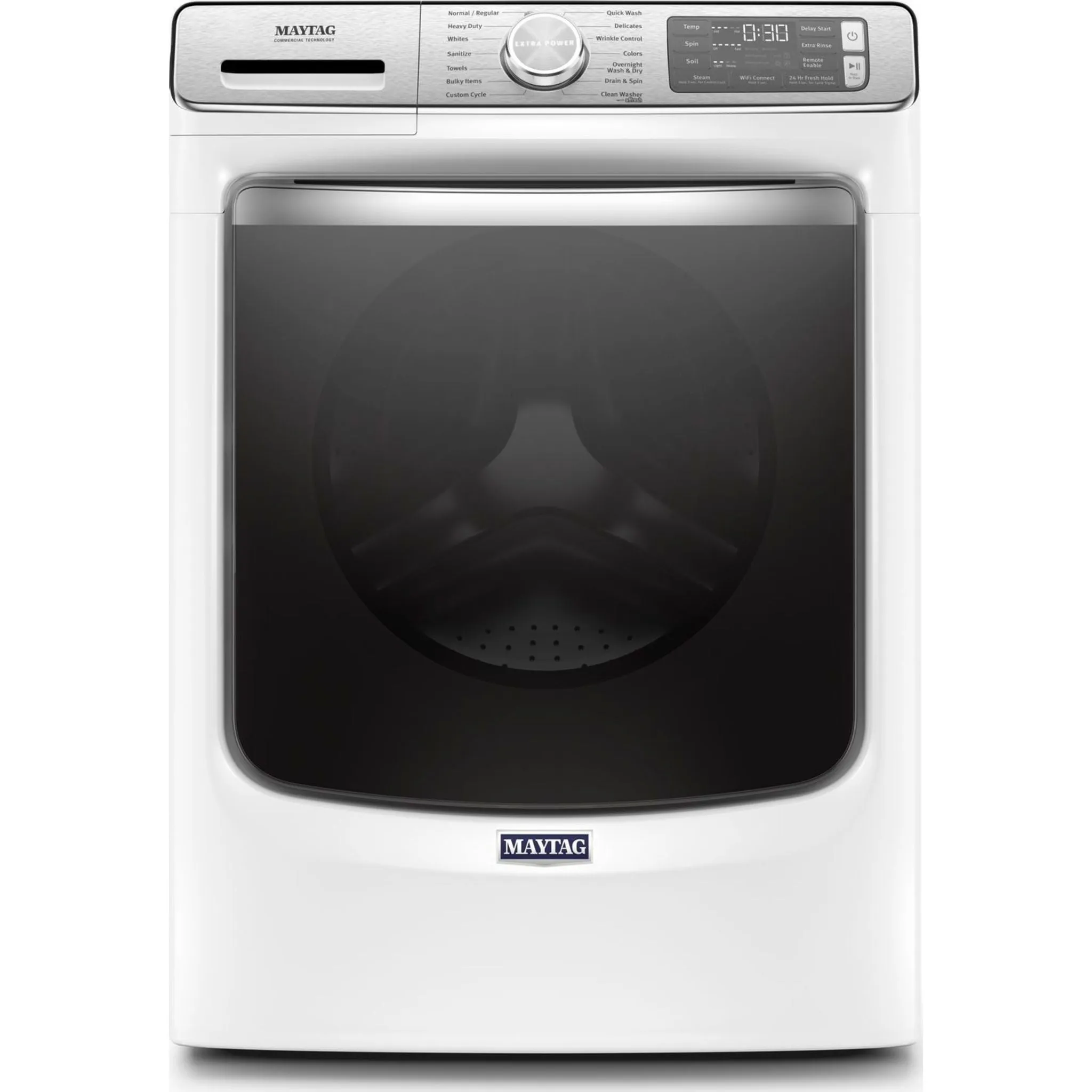 Maytag Smart Front Load Washer with Extra Power and 24-Hr Fresh Hold® option - 5.8 cu. ft. (MHW8630HW)