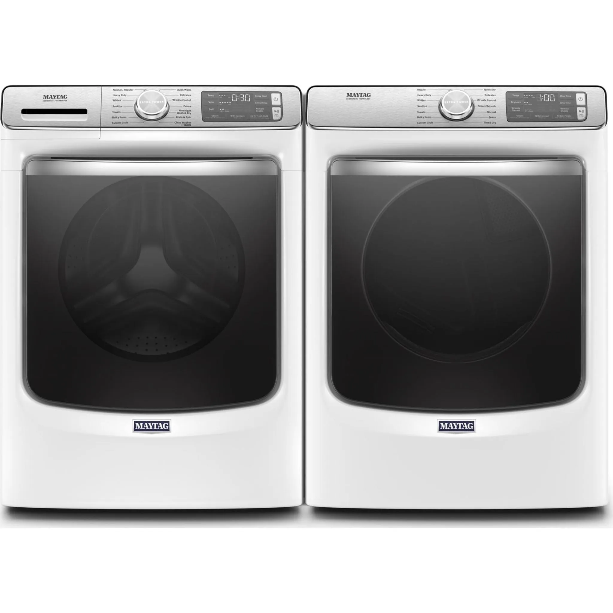 Maytag Smart Front Load Washer with Extra Power and 24-Hr Fresh Hold® option - 5.8 cu. ft. (MHW8630HW)