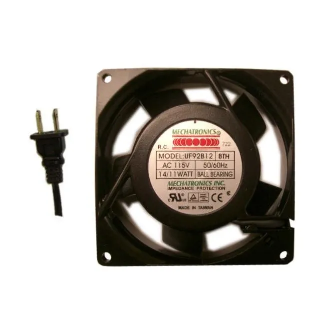 Mechatronics 92x92x25mm High-Speed AC Fan UF92B12-BTHR