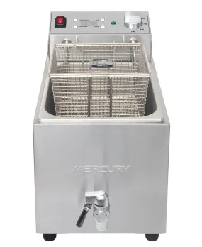 MEF-L8-SAT	Mercury single tank countertop electric fryer 8 Litre tank