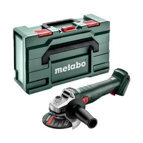 Metabo Cordless Angle Grinder 115mm W 18 L 9-115 18V Body Only in MetaBOX Case