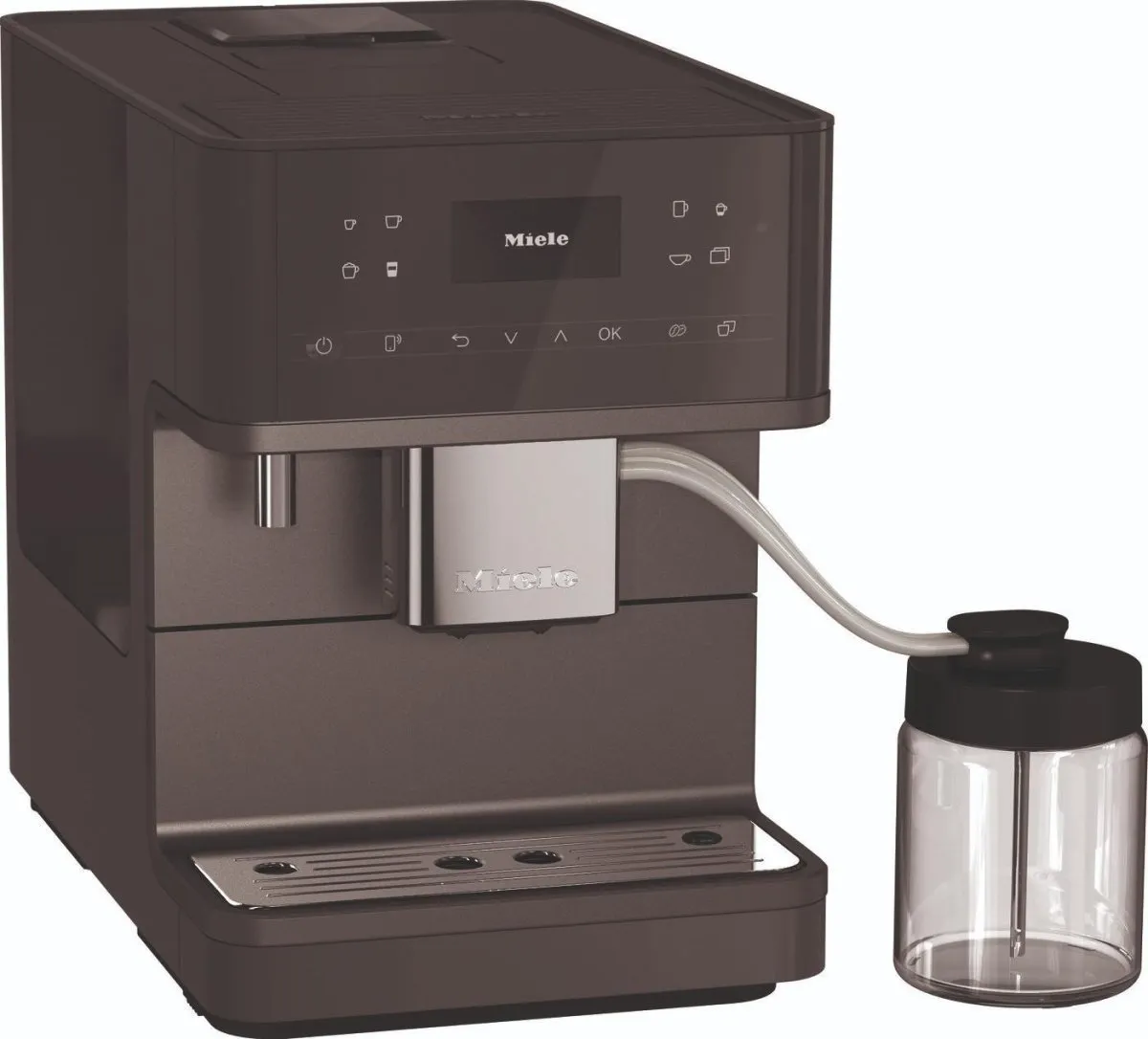 Miele CM6560 Freestanding Coffee Machine Obsidian Black - Obsidian Black