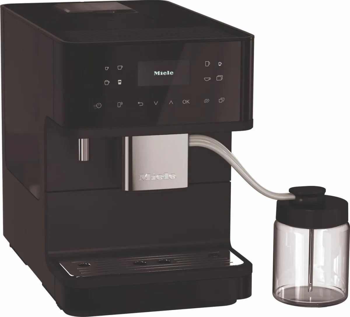 Miele CM6560 Freestanding Coffee Machine Obsidian Black - Obsidian Black