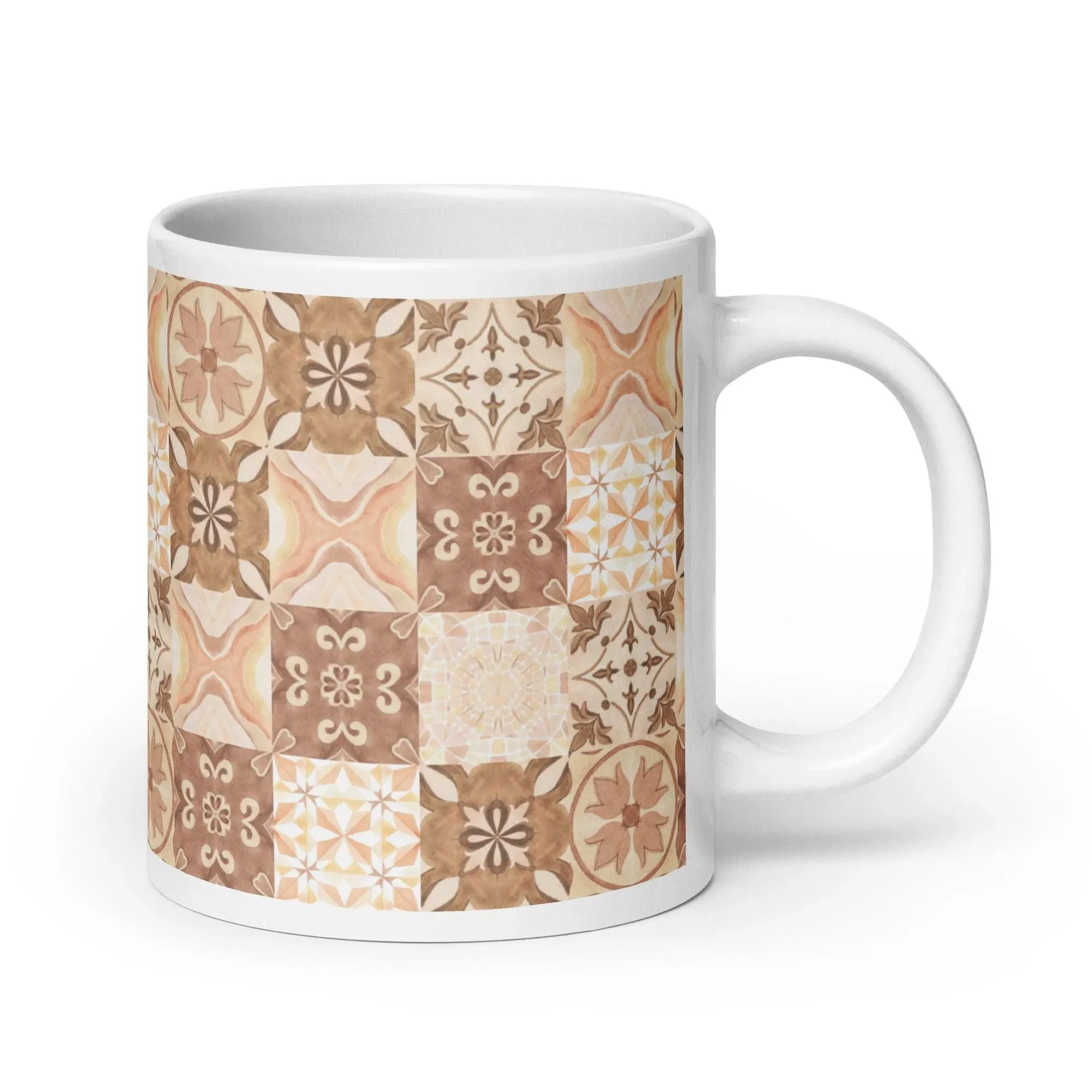 Moroccan Desert Tile Mug