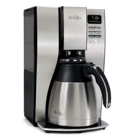 Mr. Coffee Optimal Brew Thermal Coffee Maker, 10 Cups, Stainless Steel