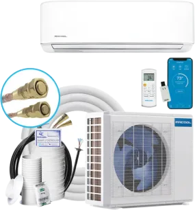 MRCOOL Ductless Mini-Split Air Conditioner & Heater DIY Complete System 24K BTU 208-230V/60Hz 4th Gen New