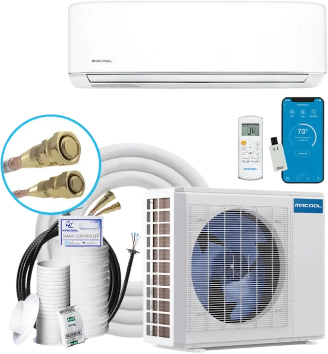 MRCOOL Ductless Mini-Split Air Conditioner & Heater DIY Complete System 36K BTU 208-230V/60Hz 4th Gen New