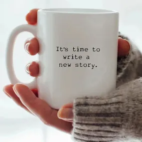 'New Story' Cozy At Home Mug