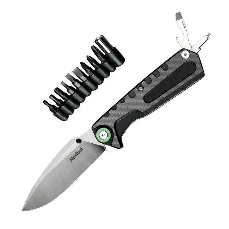 NexTool NE20021 4-In-1 EDC Multi-functional Folding Knife