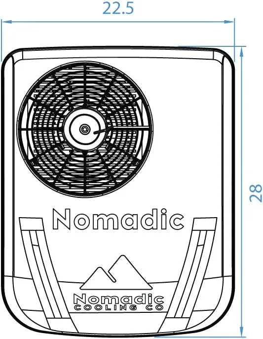 Nomadic Innovations X2 48v Air Conditioner