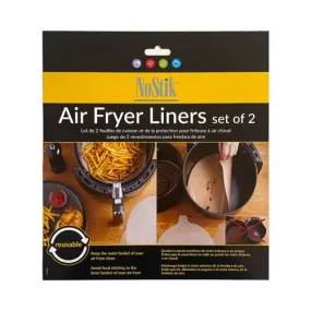 NoStik Air Fryer Liner Round Set of 2