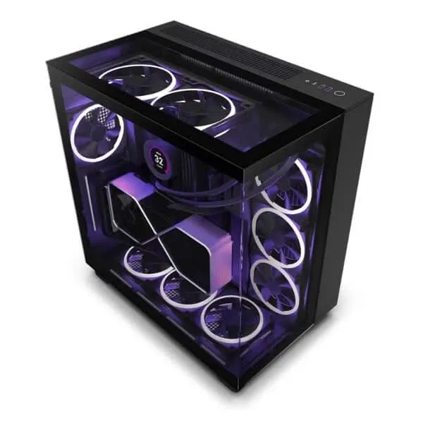 NZXT H9 ELITE MID-TOWER ATX CABINET BLACK