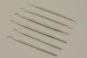 O-RING TOOLS ASSORTED 6 S.S. DENTAL PICK (3958)