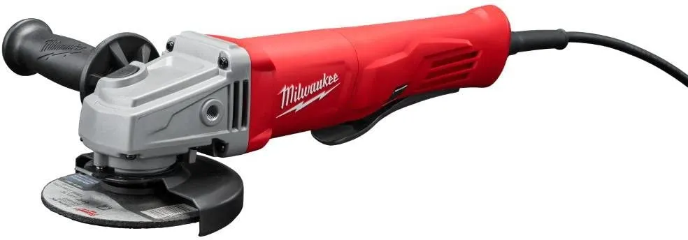 Open Box -  Milwaukee 11 Amp Corded 4-1/2 in. Small Angle Grinder with Lock-On Paddle Switch