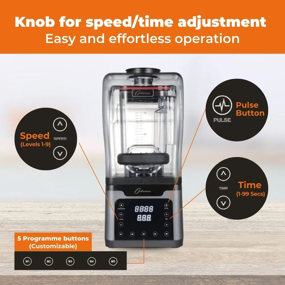 Optimum 9400X - Best Commercial Blender in Australia With Optional Sound Cover!