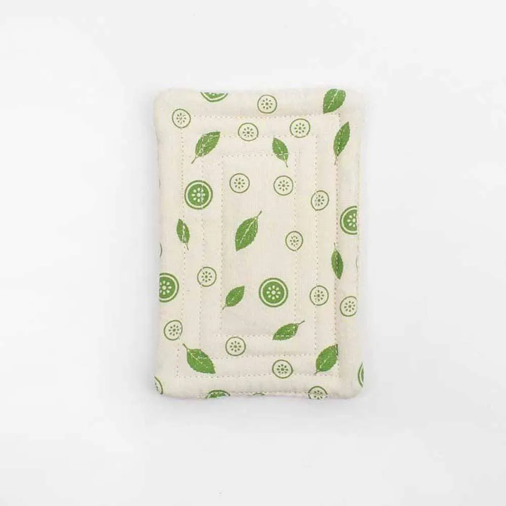 Organic Cotton 'Scrub' Unsponge - Mint Leaf - Pack of 2