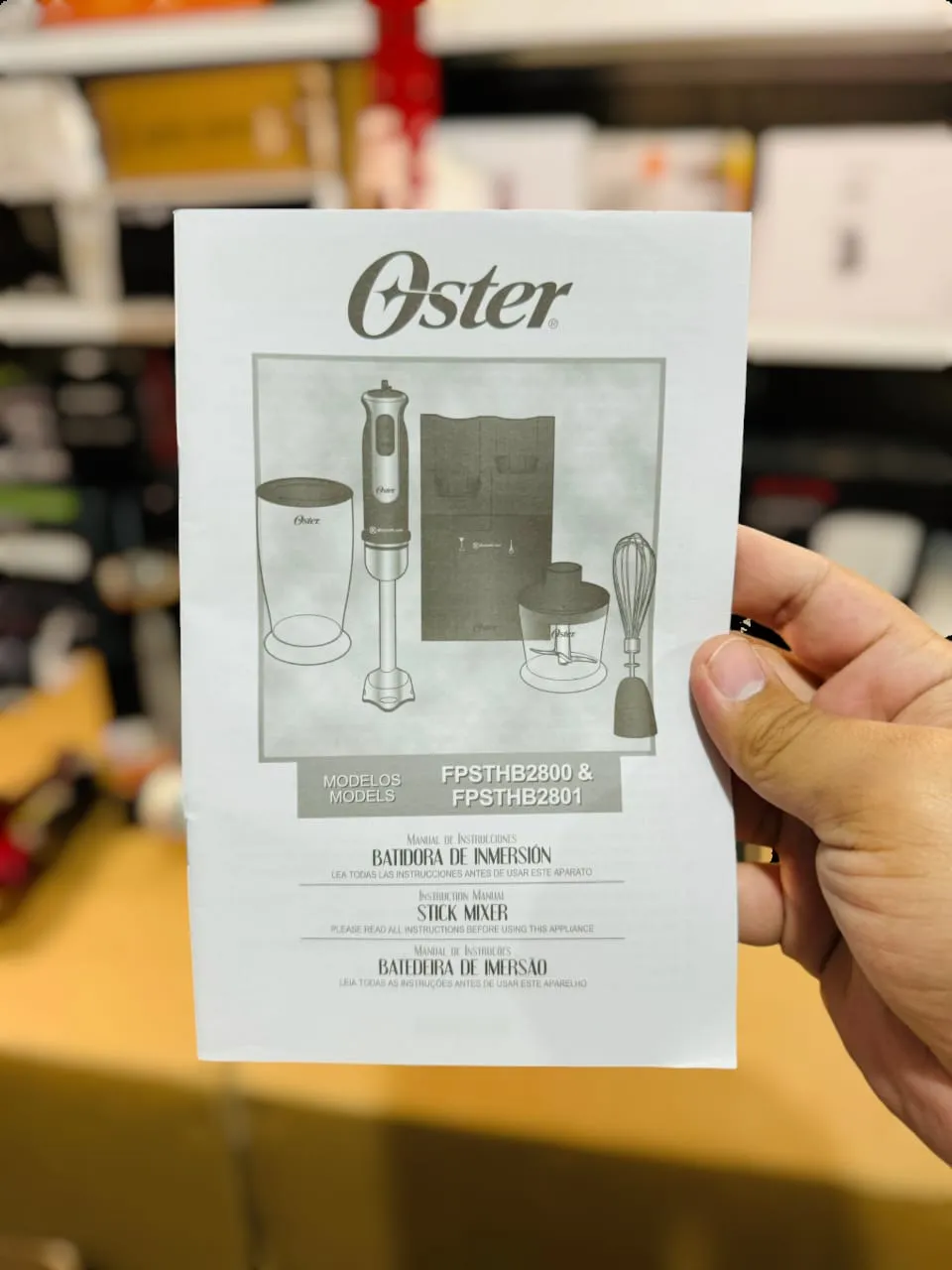 Oster USA 6 in 1 Hand Blender Set