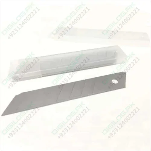 Paper Cutter Knife Blade in Plastic Tube Packing 10 PCS