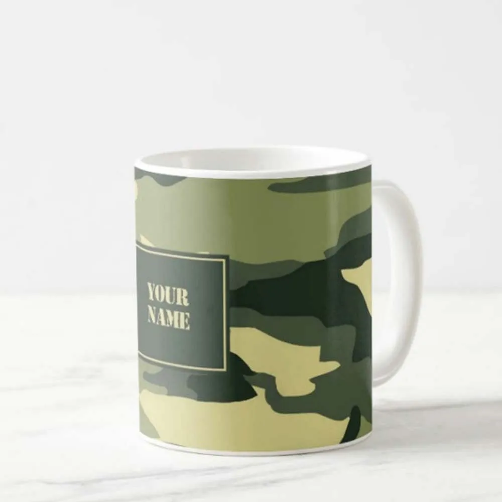 Personalized Friends Mug - Camouflage