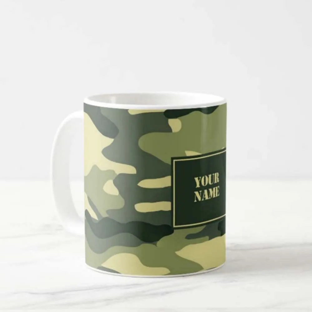 Personalized Friends Mug - Camouflage