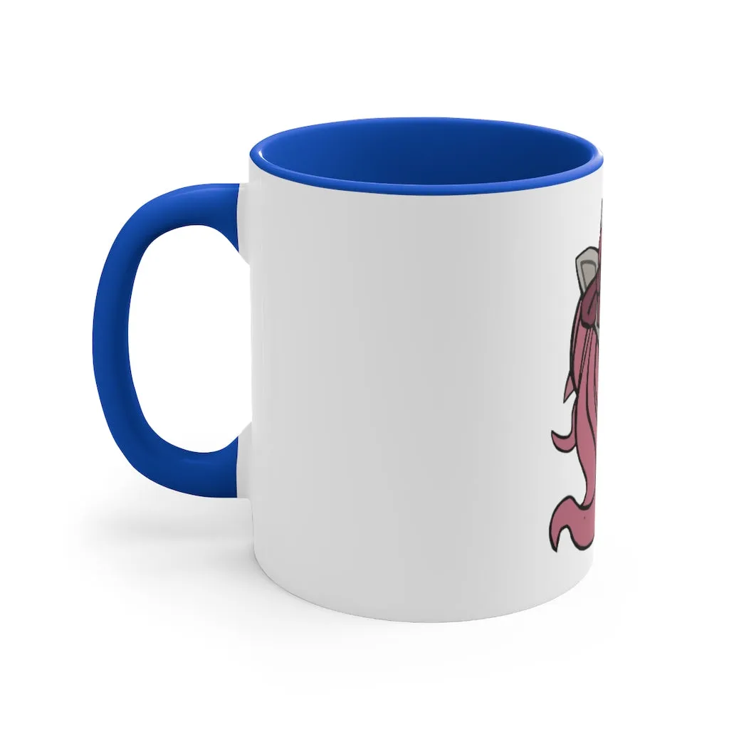 Pink Hair Unicorn 11oz Accent Mug