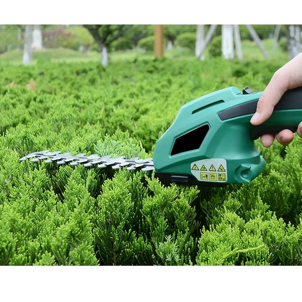 Premium Cordless Electric Hedge Trimmer Battery Powered