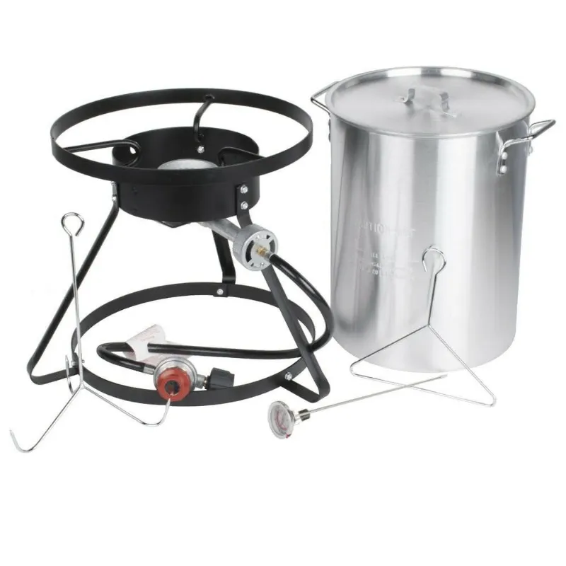 Premium Electric Stainless Steel Turkey Fryer Kit 30Qt